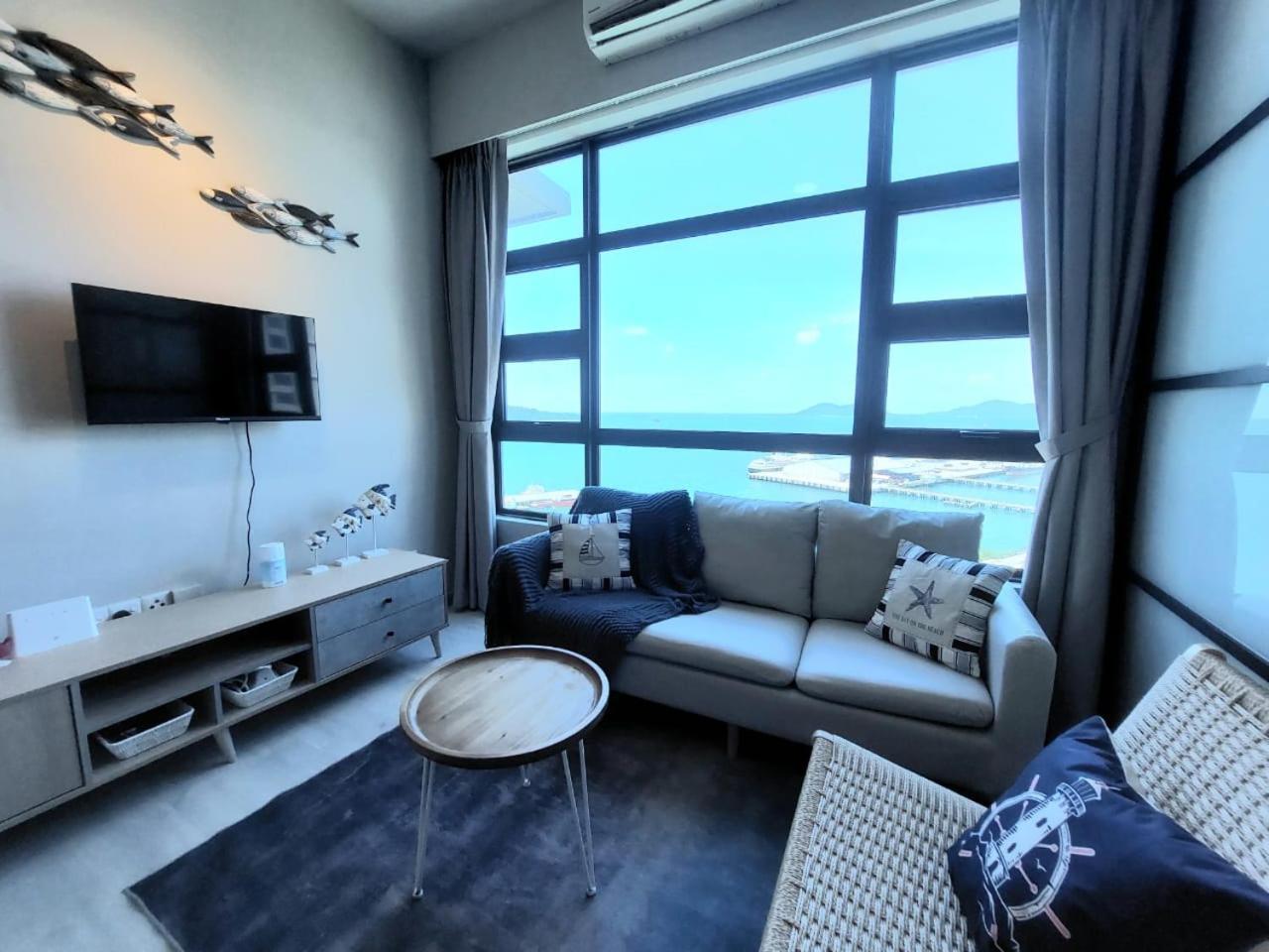J'Stay Seaview Suite Jesselton Quay Kota Kinabalu Bagian luar foto