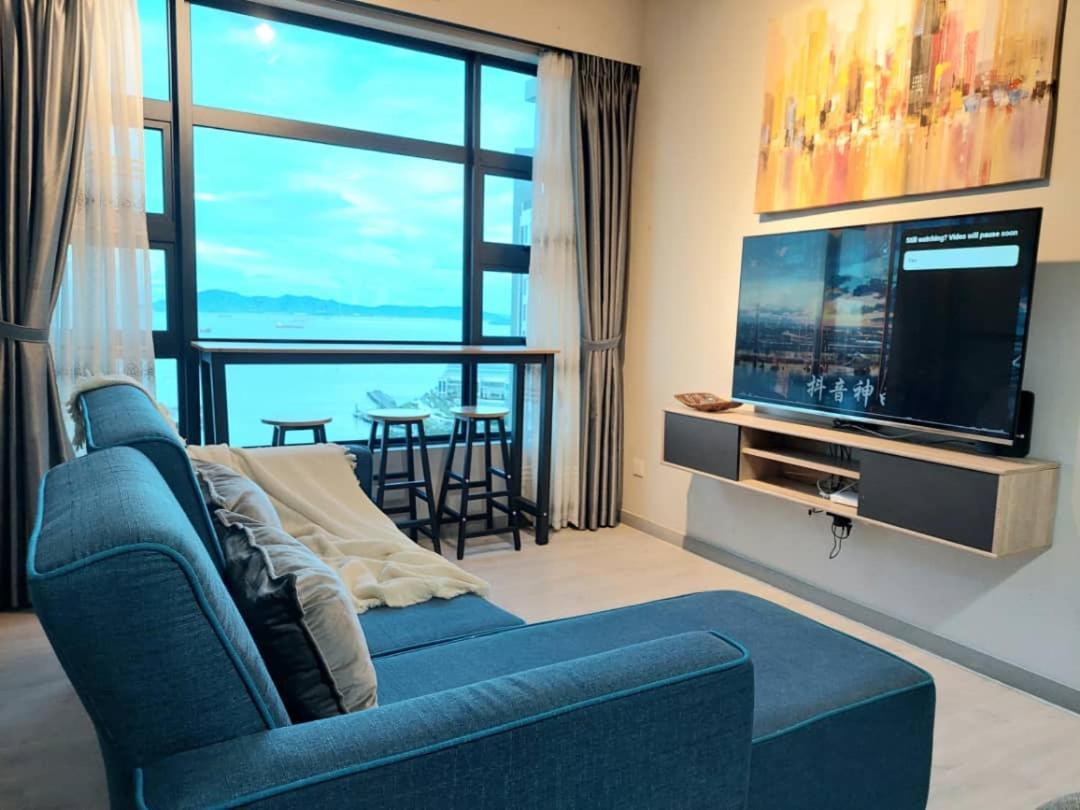 J'Stay Seaview Suite Jesselton Quay Kota Kinabalu Bagian luar foto